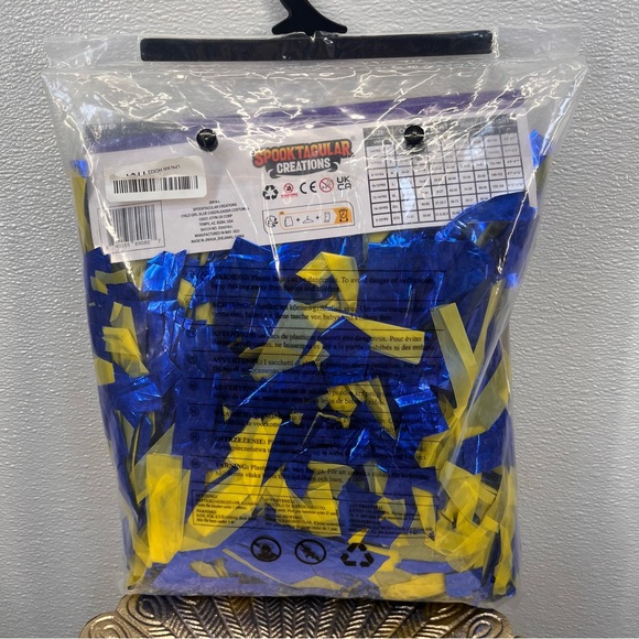 NWT Blue Cheerleader Costume - Child SIZE L(10-12) - Picture 9 of 12